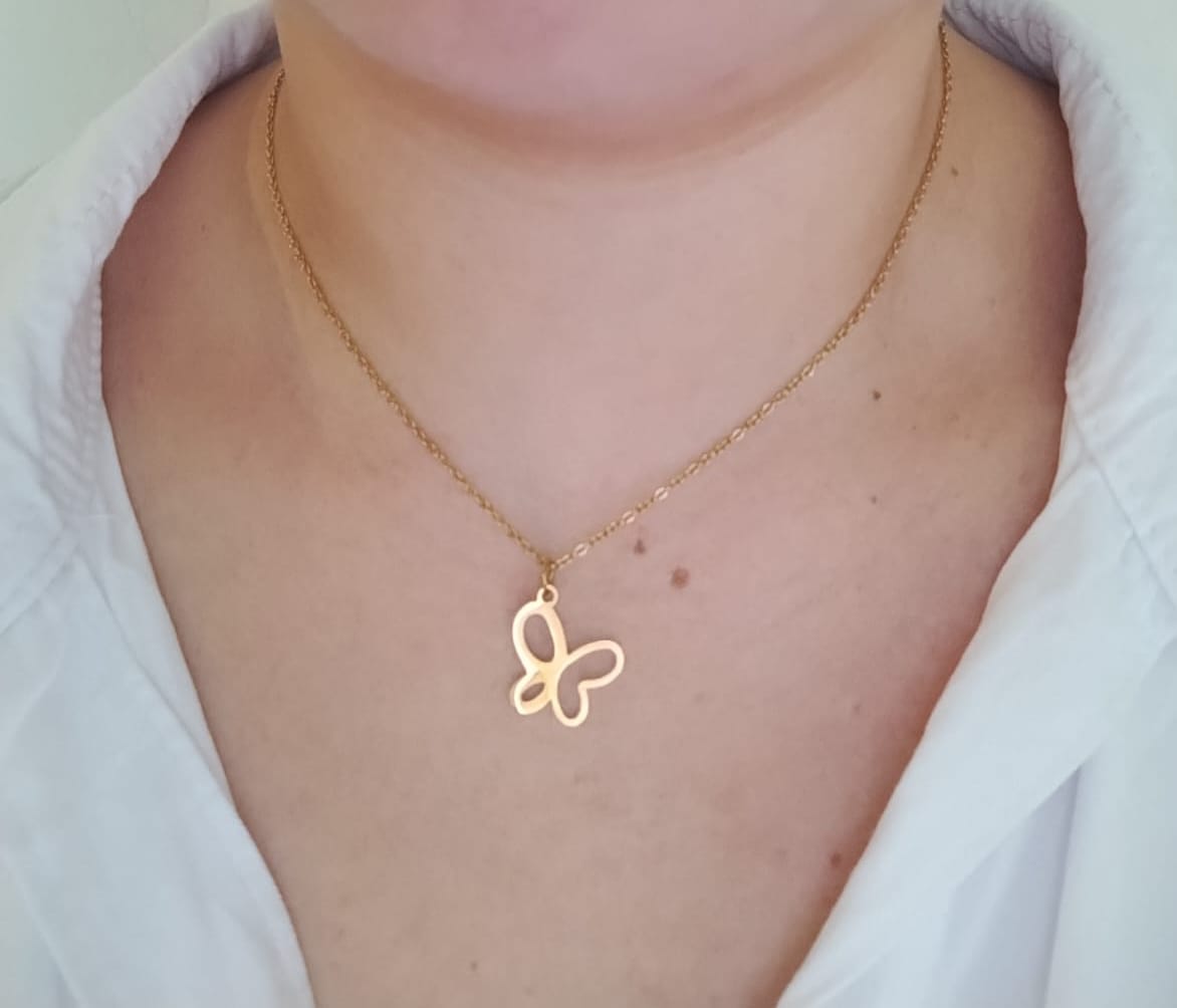Cadena Mariposa para mujer