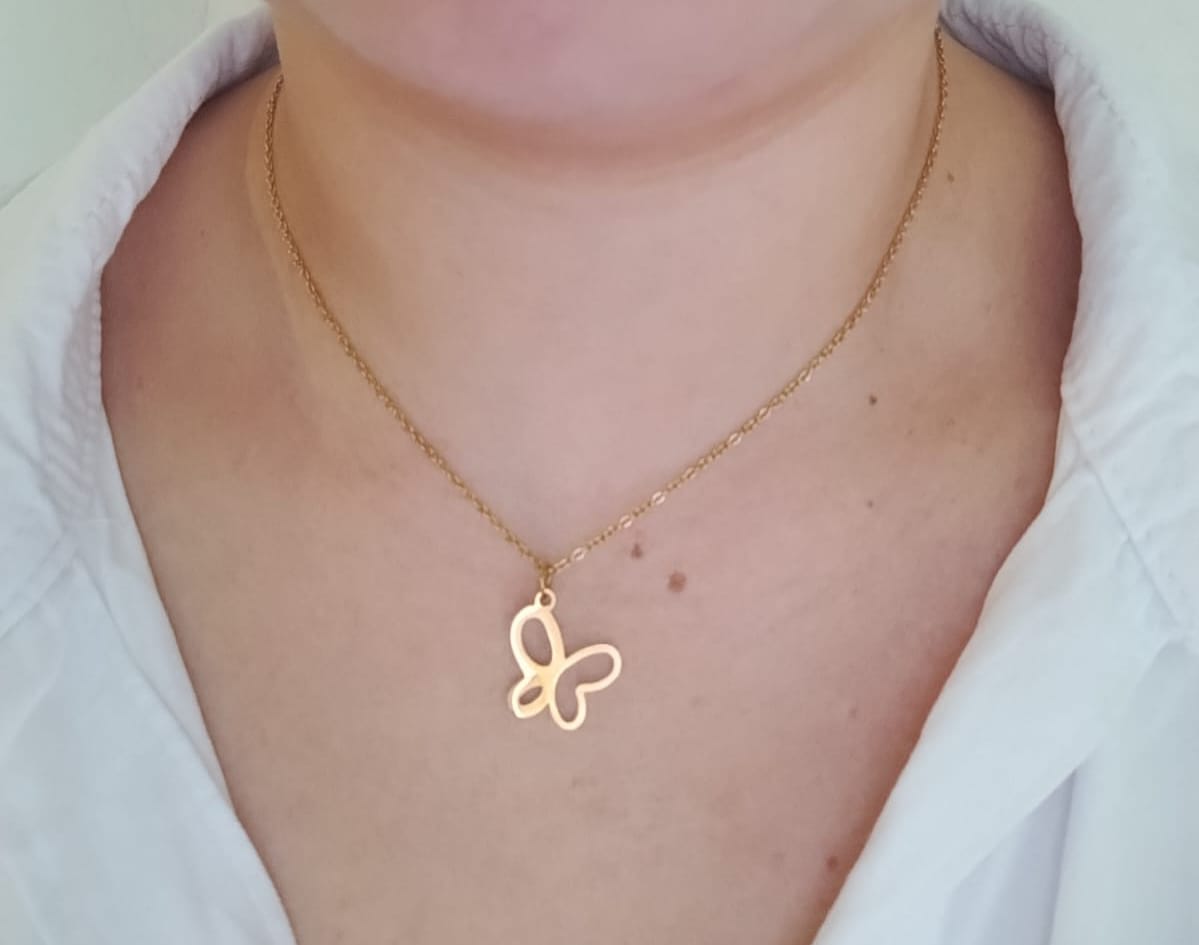 Cadena Mariposa para mujer