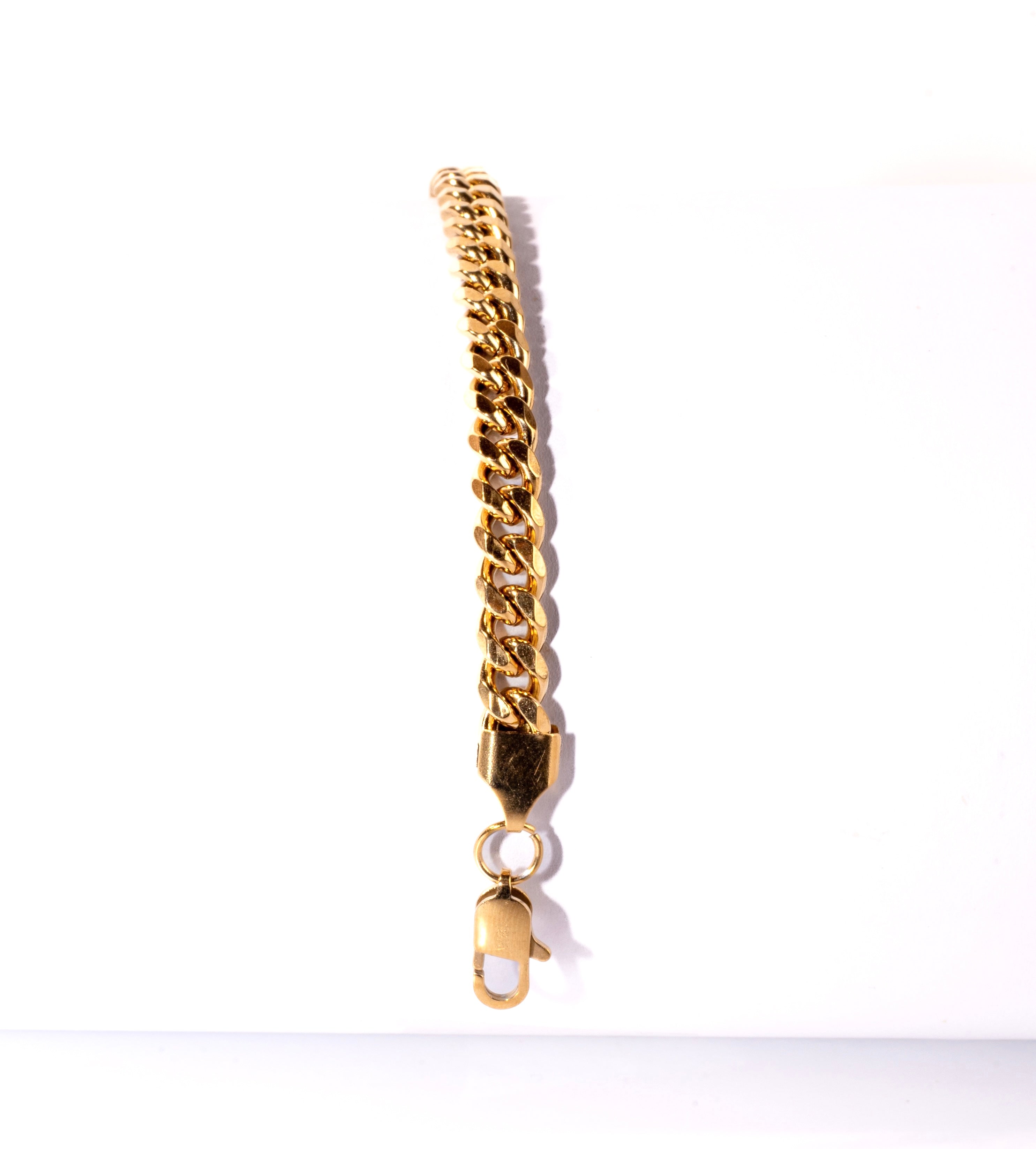 Combo Pulsera Cubana + Cadena Cubana para hombre
